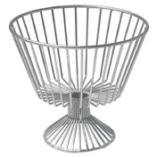 Hubert 15589 - Fruit Display Basket, 1-tier, 11" Dia. X 6-1/2"H