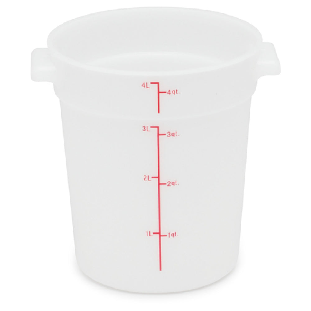 Royal ROY PPRS 4 - Storage Container, 4 Qt., Round