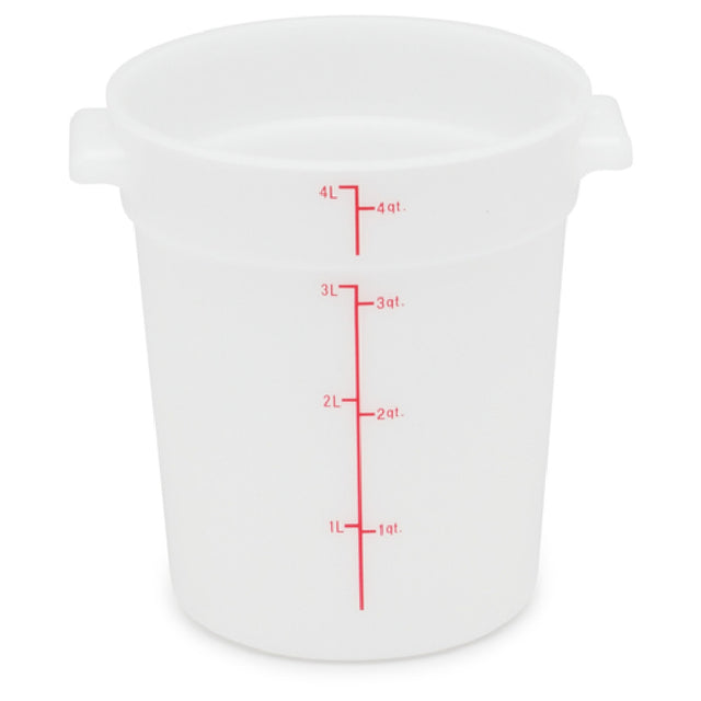 Royal ROY PPRS 4 - Storage Container, 4 Qt., Round