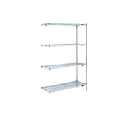 Eagle A4-74-2142C Add-On Shelving Unit 4-tier 42"W X 21"D X 74"H