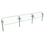 Hatco ORBIT360-96 Flav-R-Shield® ORBIT360 Food Shield Self Service 3 Bays 96"W X Adjustable 2-14"D X 23"H