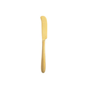 1880 Hospitality T017KBBF - Mascagni Butter Knife, 7.125", Brush Gold