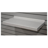 Hubert 53630 - Slatwall Shelf, 24", Metal