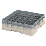 Cambro 36S318184 Camrack® Glass Rack With Soft Gray Extender Full Size