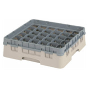 Cambro 36S318184 Camrack® Glass Rack With Soft Gray Extender Full Size
