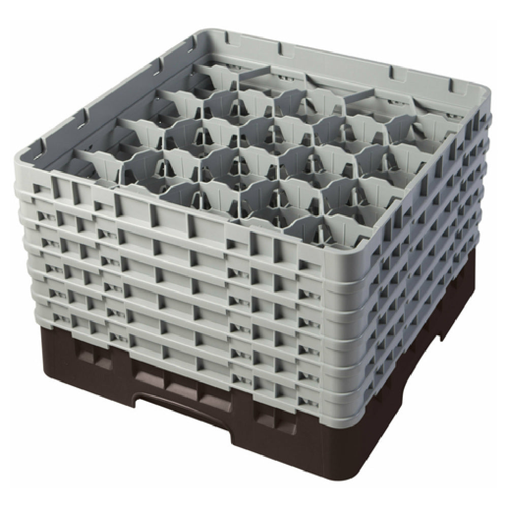 Cambro 20S1114167 Camrack® Glass Rack With (6) Soft Gray Extenders Full Size