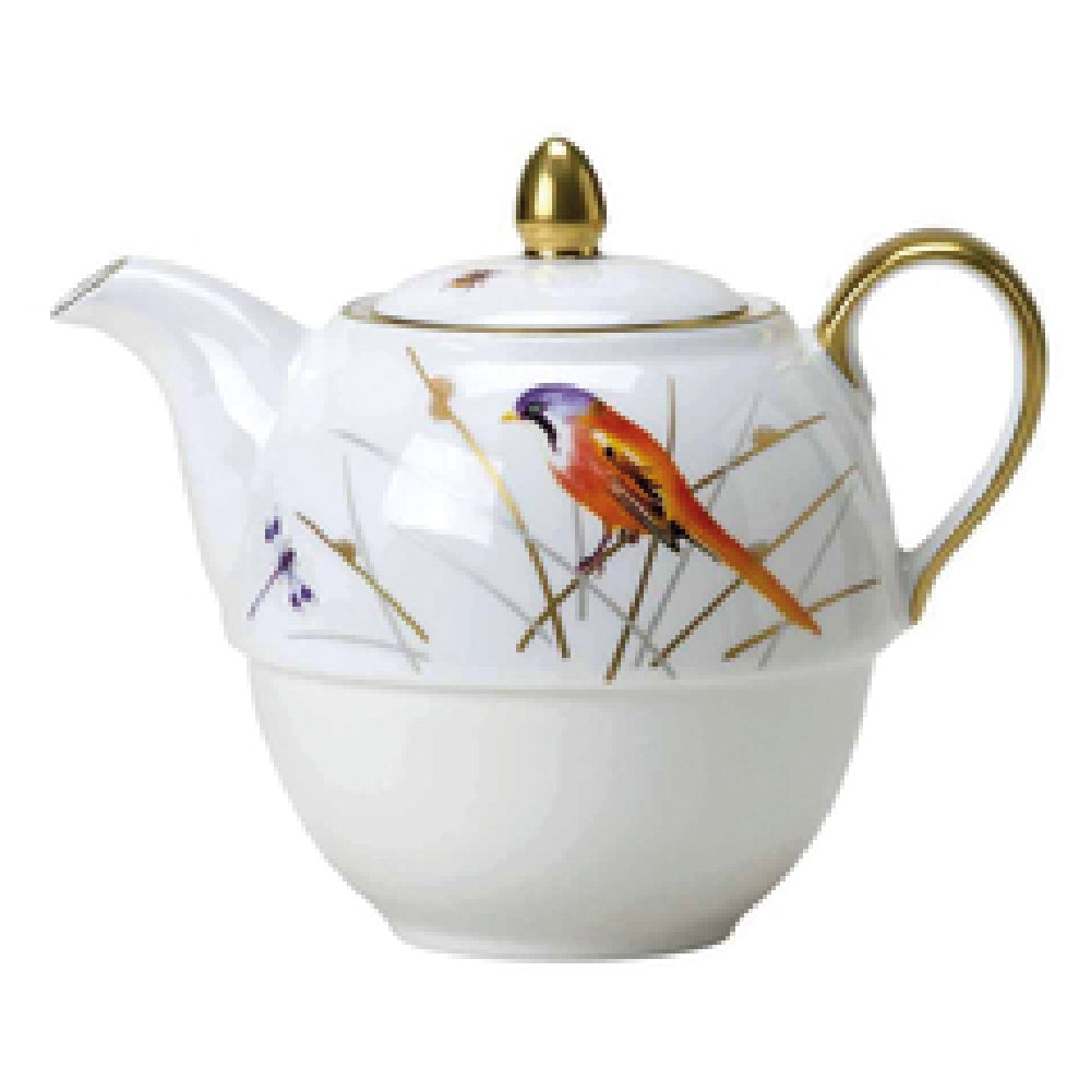 Steelite 82108AND0411B Tea For One Teapot 16.0 Oz 4.875" X 4.0" X 2.375"