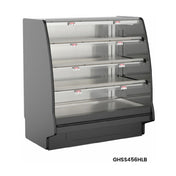Structural Concepts GHSS656HLB Fusion® Heated Self-Service Case 73-1/8"W X 30-1/8"D X 55-3/8"H