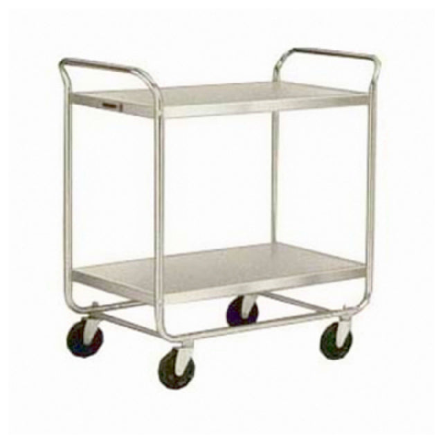 Lakeside 492 Utility Cart 2-shelf With 36"W X 23"D X 40-1/8"H Shelf Size 33"W X 21"D