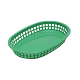 TableCraft Products 1076G - Chicago Platter Basket, 10-1/2" X 7-1/4" X 1-1/2", Oval