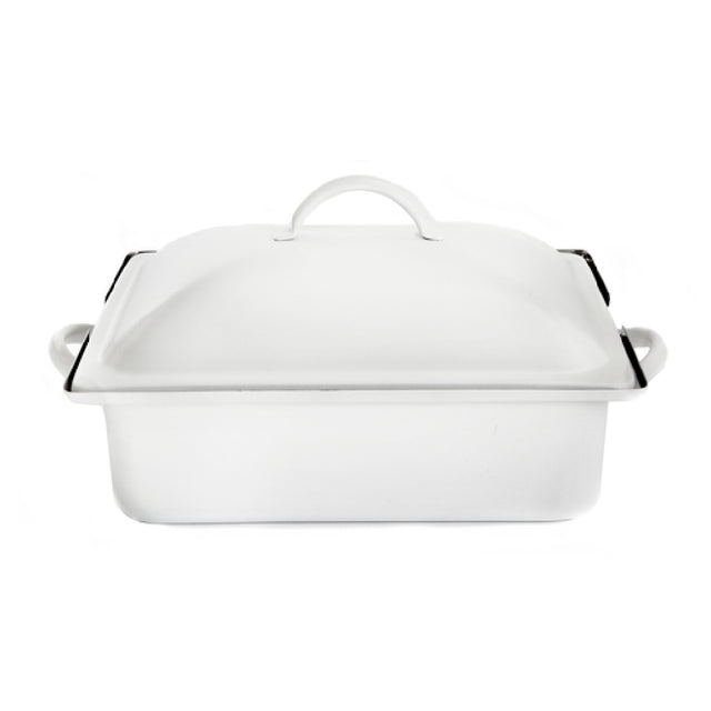 Steelite DW04QCWG8WT Chafer 4.0 Qt 15.5"W X 11"D X 8"H