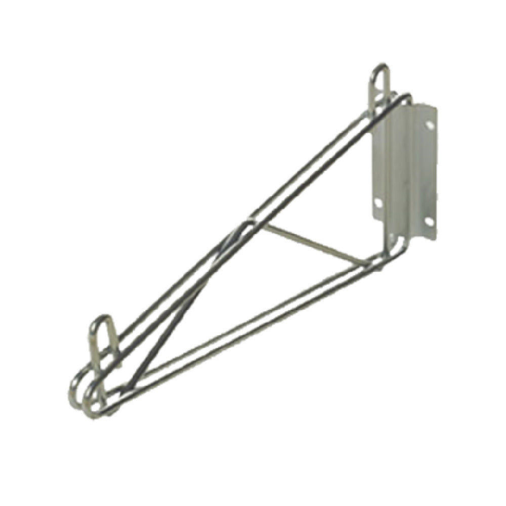1880 Hospitality FWB21SCH Focus Foodservice Direct Mount Wall Bracket For Wire Shelving