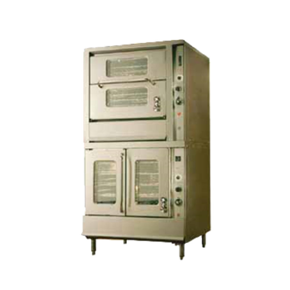 Montague Company 2-115B Vectaire Convection Oven Gas Double-deck