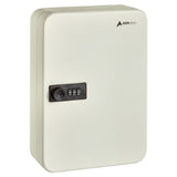 Alpine Industries ADI682-48-WHI Key Cabinet 48 Key Capacity Combination Lock