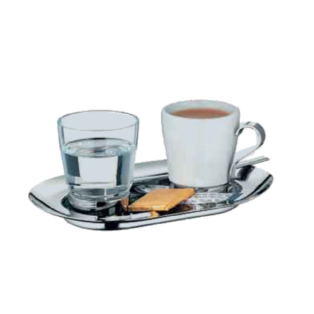 BauscherHepp 06.2518.6040 Espresso Set Includes: (6) 7-1/2" X 4-3/4" 18/10 Stainless Steel Trays