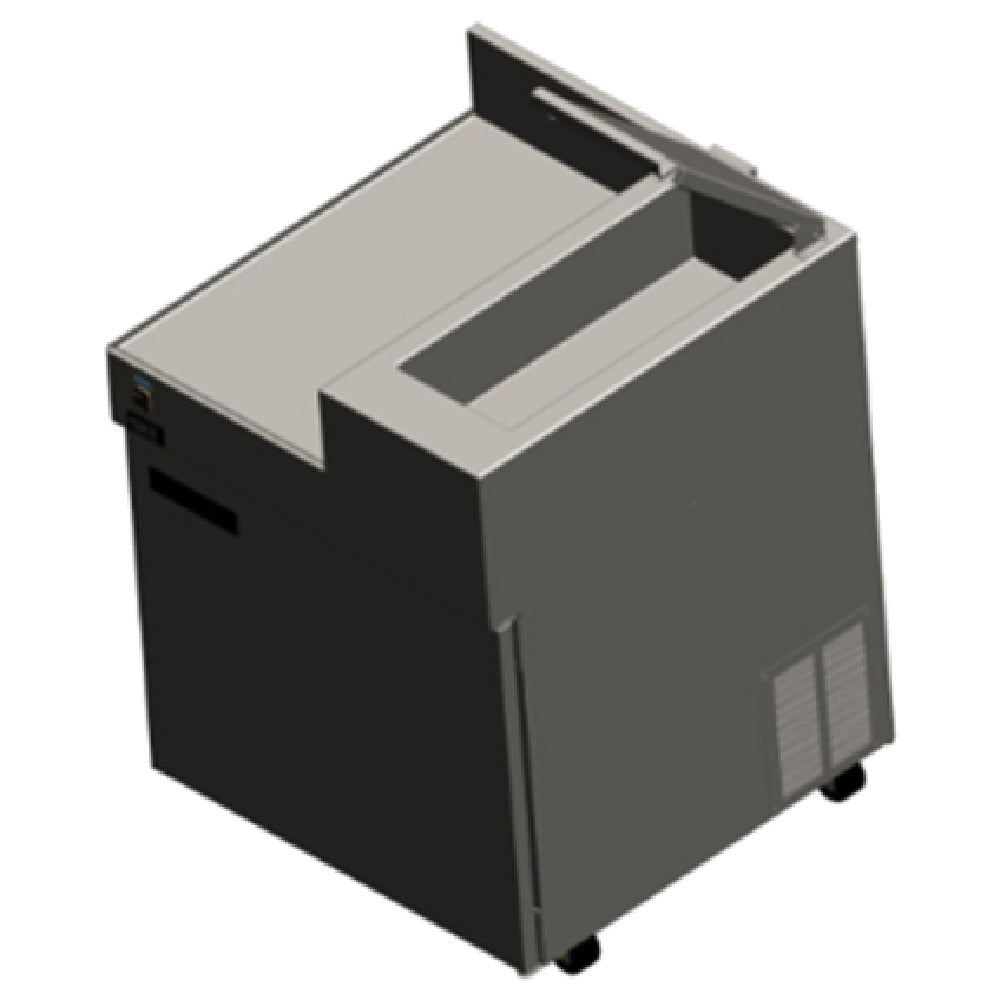 Delfield F18MC32-BLSP Liquitec® Refrigerated Counter Mega Top Single Section