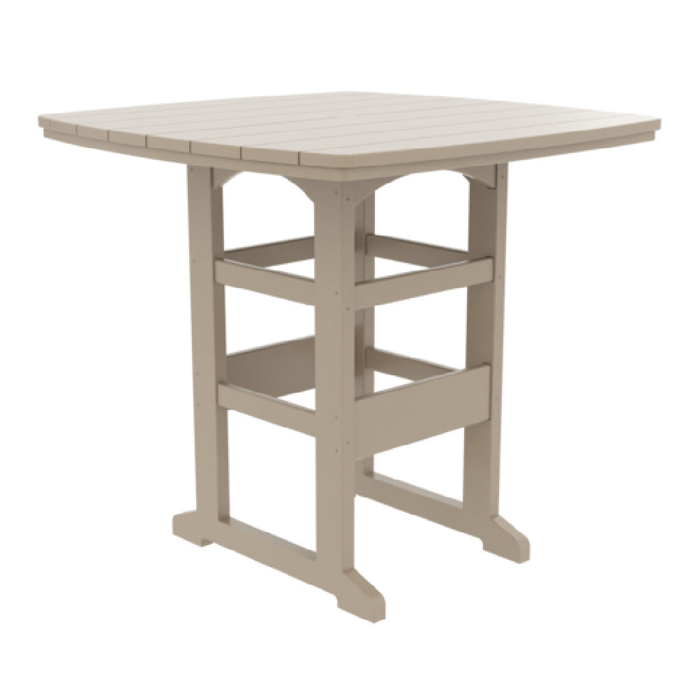 Plantation Prestige Commercial Furniture 3214445BH-01 UPGRD Durawood Bar Table 44" X 45" Rectangular