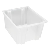 Quantum SNT230CLCS - Stack And Nest Tote, 23-1/2"W X 19-1/2"D X 13"H, Heavy Duty