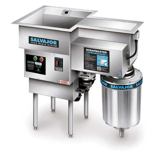 Salvajor 300-SM_230/60/3 ScrapMaster Scrapping Pre-flushing & Disposing System With Water Recirculation