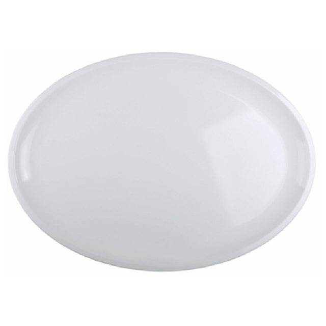 Elite Global Solutions M2115OV-W Platter 21"L X 15"W X 1-1/8"H Oval