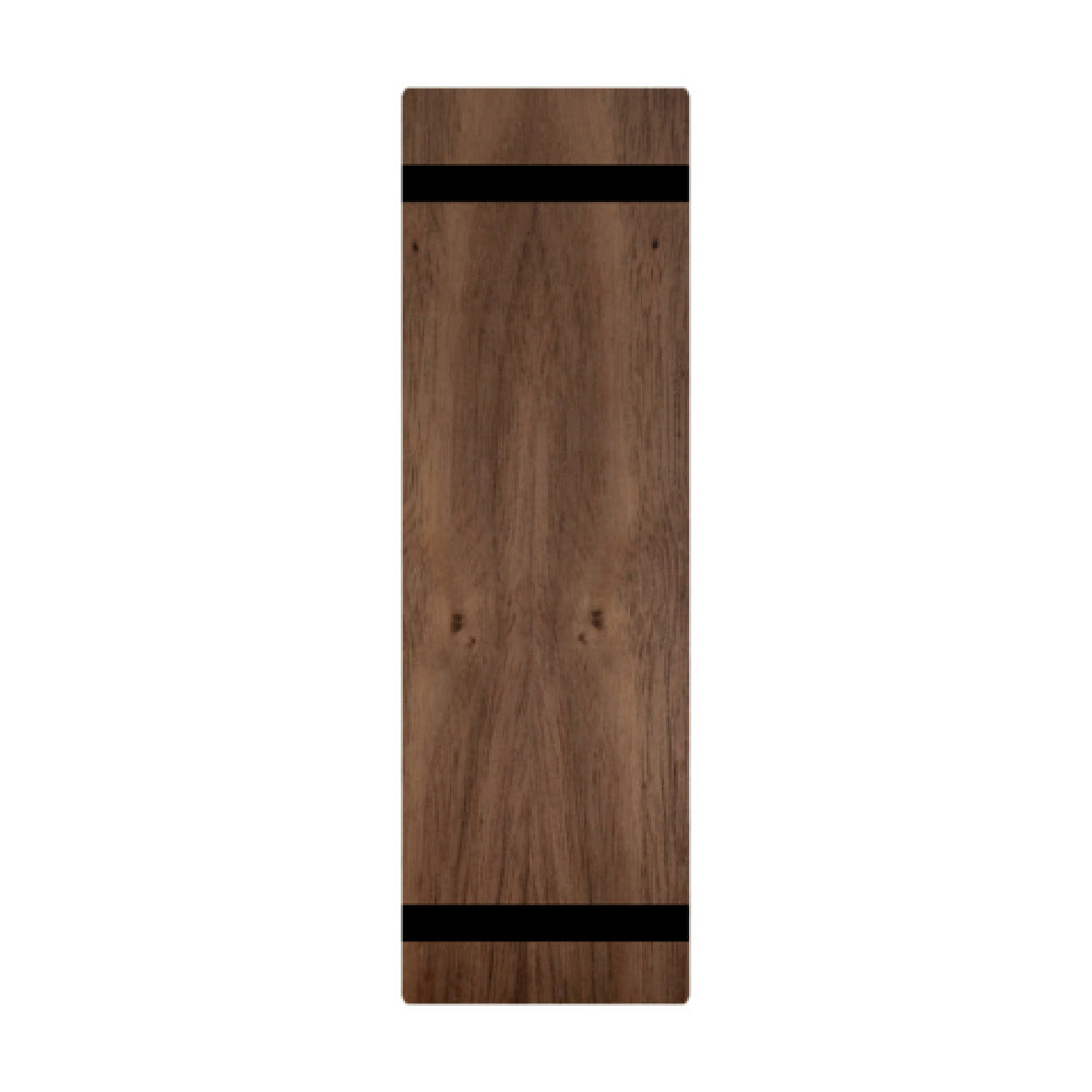 Risch WOODMENUBOARD 4.25X14 Authentic Wood Menu Board (specify Color) 4 1/2" X 14"