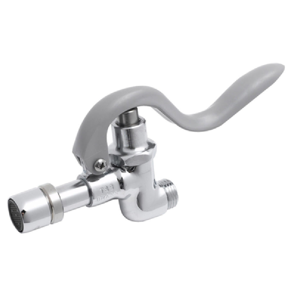 T&S Brass B-0107-A Filler Valve Unit With Non Splash Aerator (B-1099-01) Hold Down Ring 3/4"-14 Male Inlet