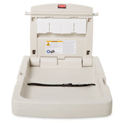 Rubbermaid FG781988LPLAT Baby Changing Station 23"L X 34-1/10" H X 4"D Closed