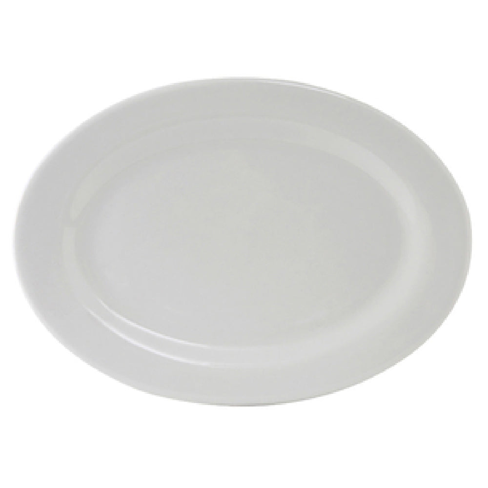 Tuxton ALH-082 Platter 8-1/4" X 5-3/4" Oval