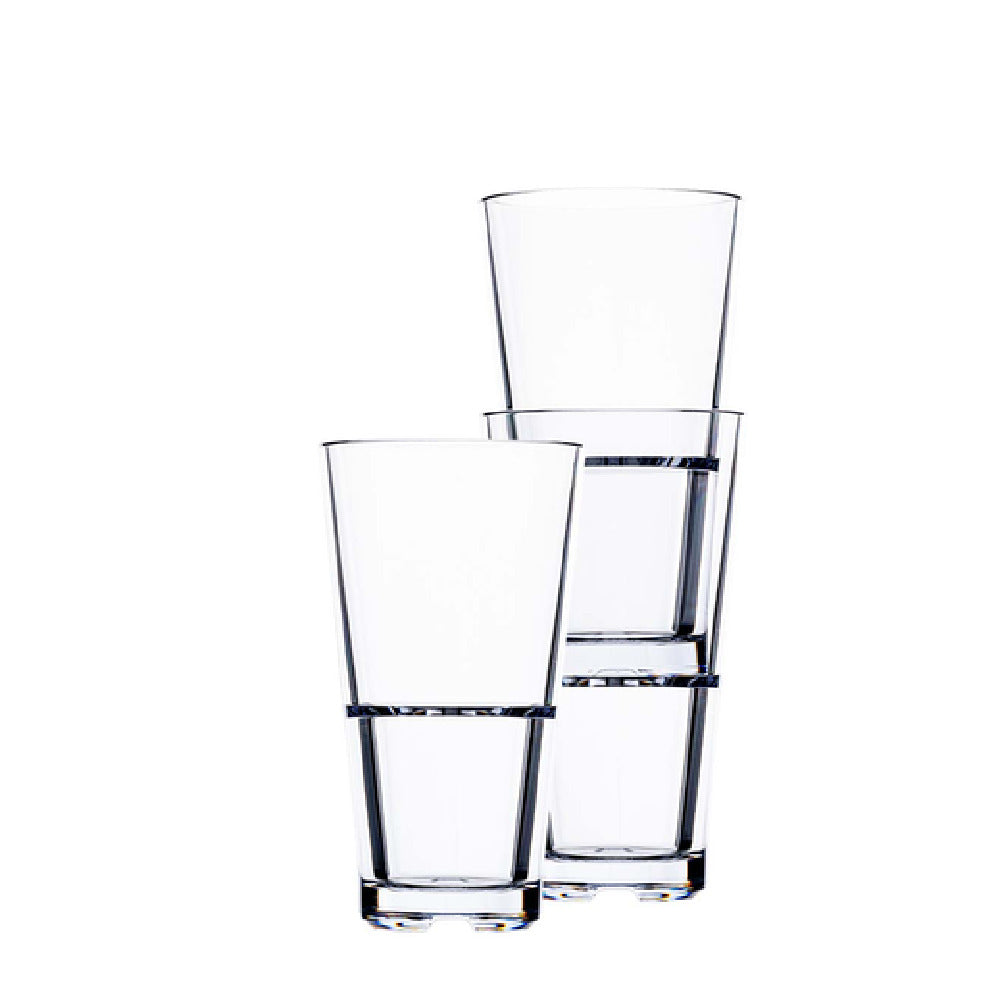 Hospitality Brands HUF082-012 Bold Drinkware™ Club Stack Hi-Ball Tumbler 12 Oz.