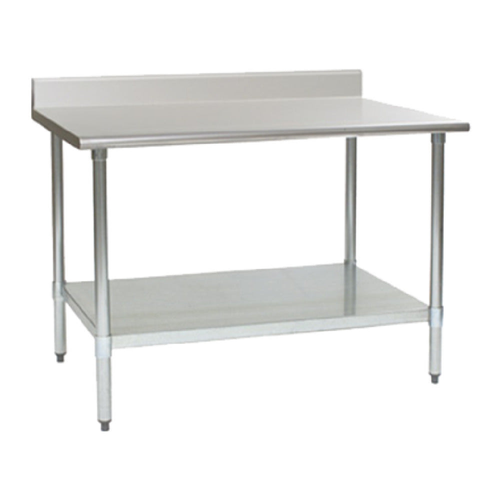 Eagle T3060B-BS Budget Series Work Table 60"W X 30"D 4-1/2"H Backsplash