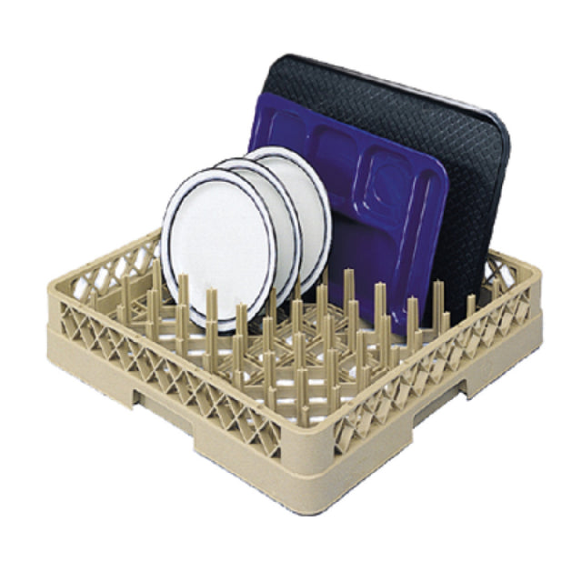 Vollrath TR3-06 Traex® Full Size Peg Rack 3-1/4" Max Inside Height 9 Rows X 9 Rows With 1-7/8" Peg Spacing