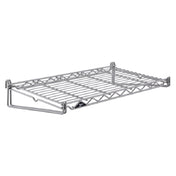 Metro FGS1224K4 SmartWall Flat Grid Shelf 24"W X 12"D Metroseal Gray Epoxy-coated Corrosion-resistant Finish With Microban® Antimicrobial Protection