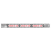 Hubert 85724 - Band-It Food Label, "Grab N' Go", 13-3/4" X 1"