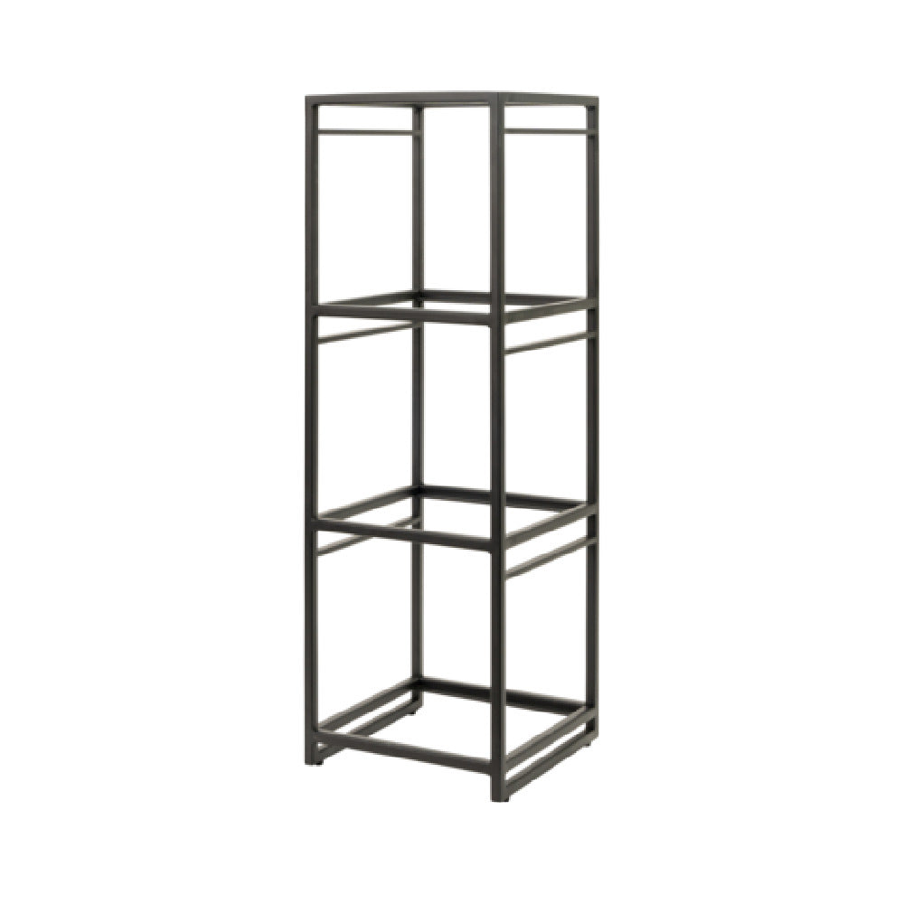 Steelite 7363MW345 Square Core Tiered Riser 13.875" X 9.5" X 28.5" Spire