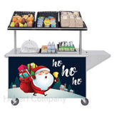 Hubert 60316 - Magnetic Sign, "ho Ho Ho" With Santa, 49"L X 26"H