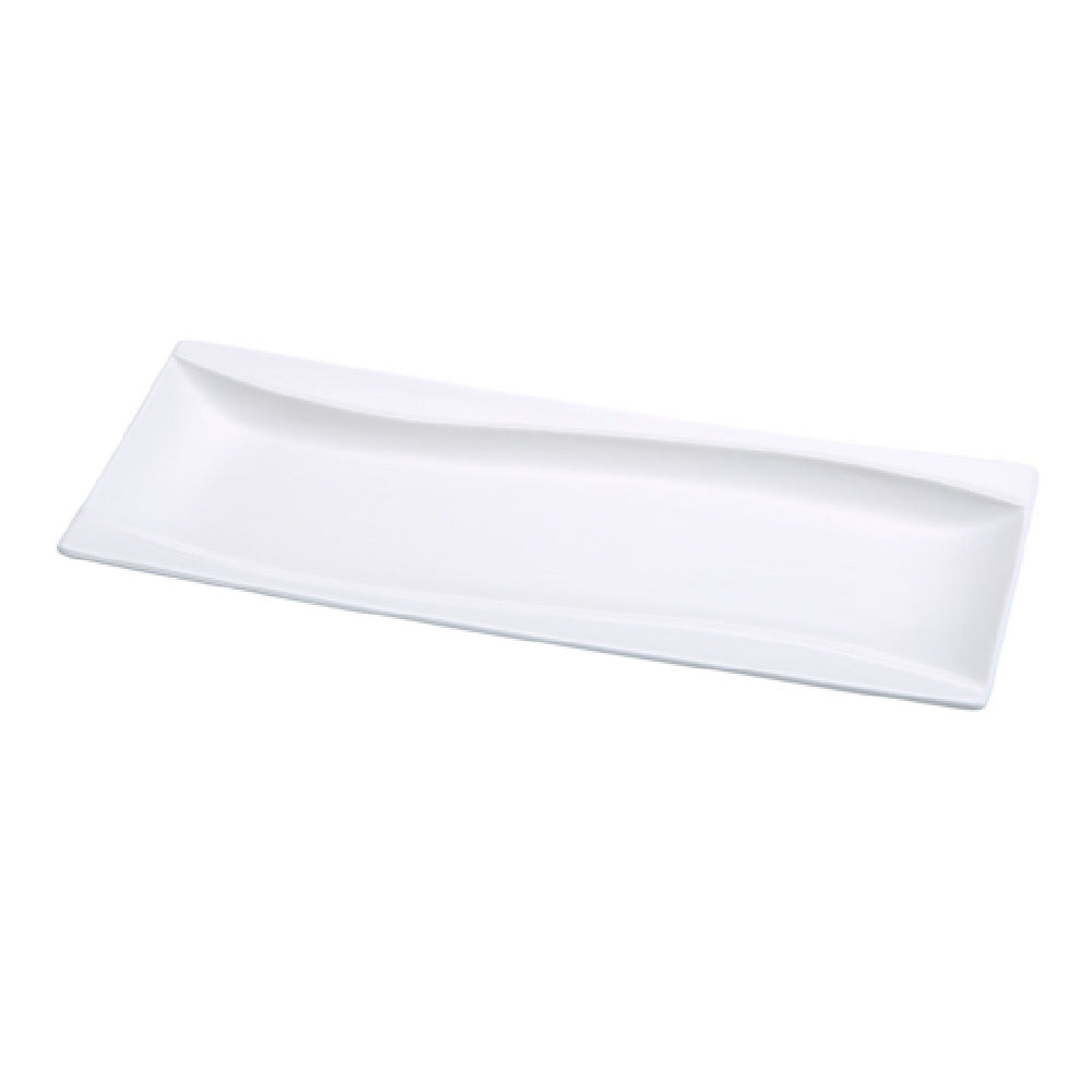 Yanco SW-212 Sea Wave Plate 12"L X 4-5/8"W Rectangular