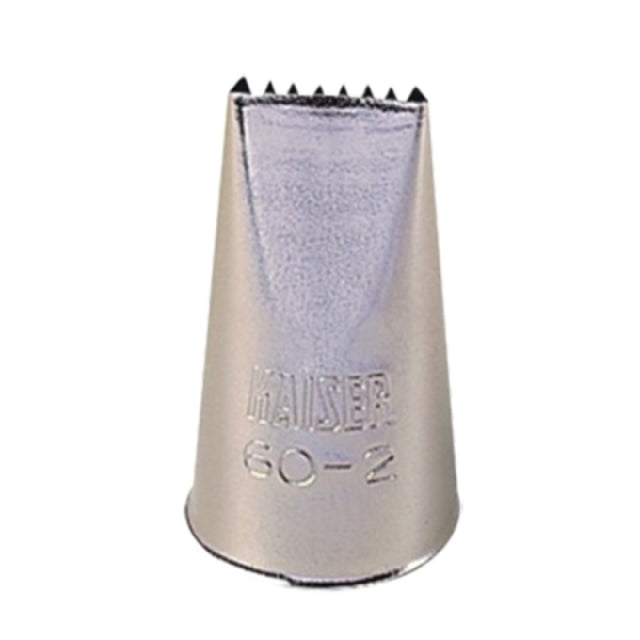 BauscherHepp 23.0066.2602 Star Ribbon Nozzle 16mm Dia. Stainless Steel