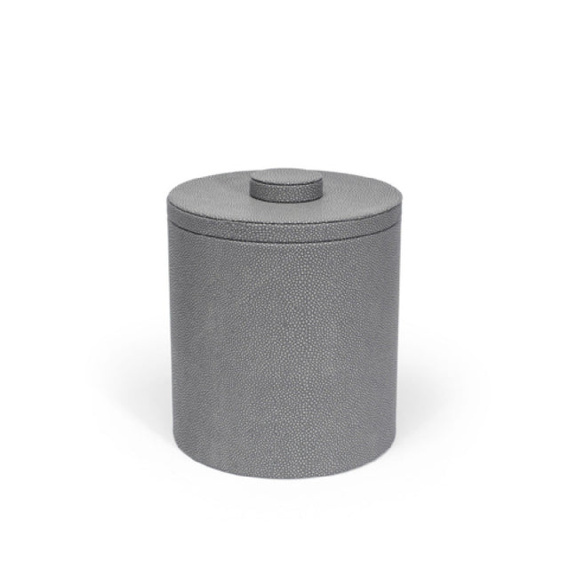 FOH RIB023GYL21 3.5qt Round Belize Ice Bucket Smoke With Smoke Lid Includes One RIB023GYL21-LID 3.5qt Round Belize Ice Bucket Lid Smoke