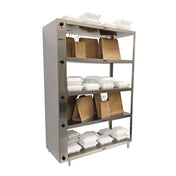 Nemco 6302-4 To-Go Shelf Electric 41-3/8"W X 20-1/8"D X 47-11/16"H
