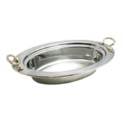 Bon Chef 5299HR Food Pan Full Oval 6-1/8 Qt. (196 Oz.) Capacity