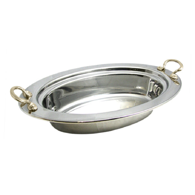 Bon Chef 5299HR Food Pan Full Oval 6-1/8 Qt. (196 Oz.) Capacity