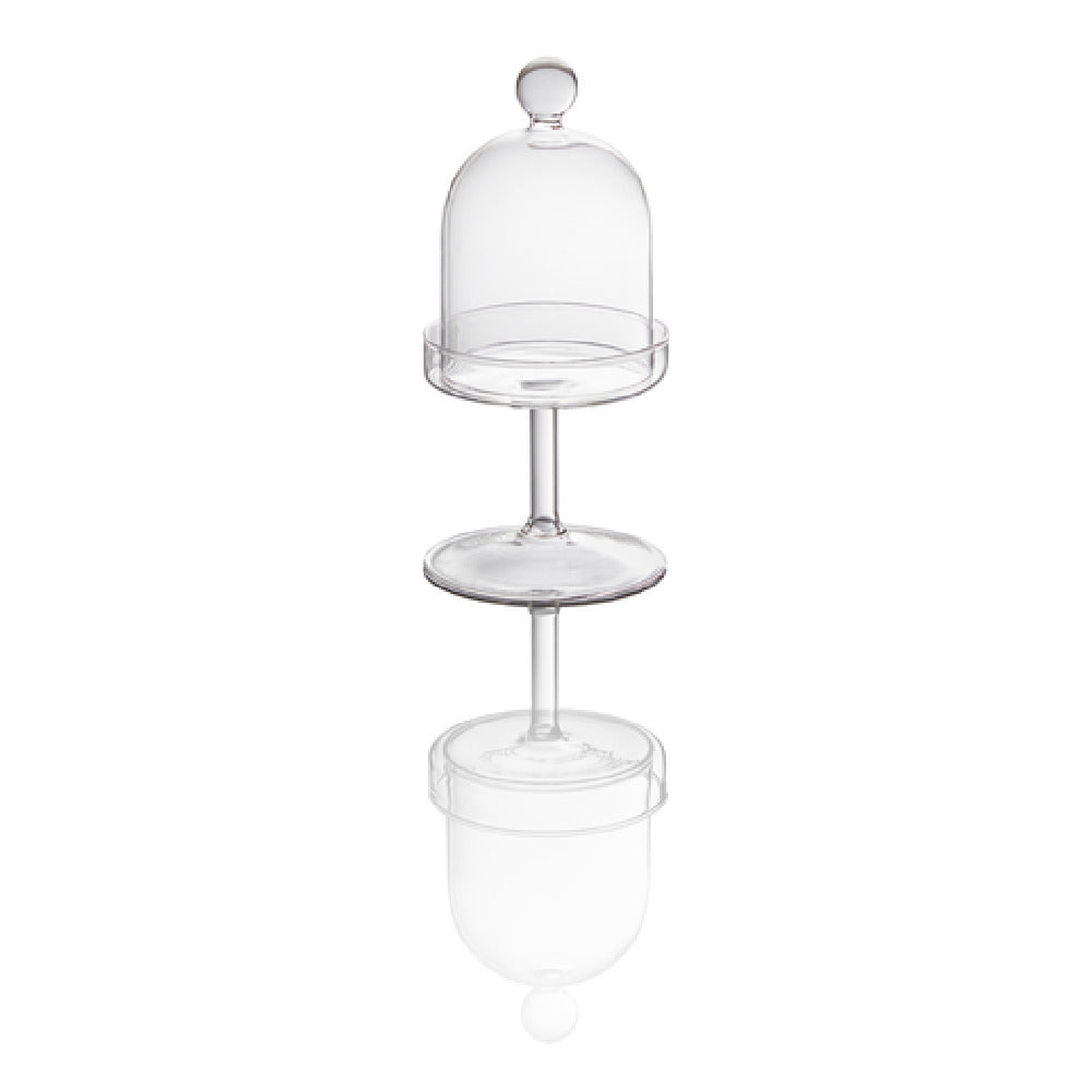 BauscherHepp 53.0055.0239 Cloche On Stand 3.1" Dia. X 6.7"H Round
