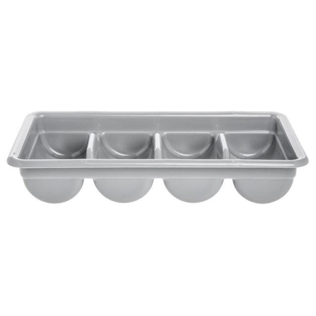 Hubert 17806 - Flatware Box, 4-compartment, 20-3/8" X 11-1/4" X 3-1/2"H