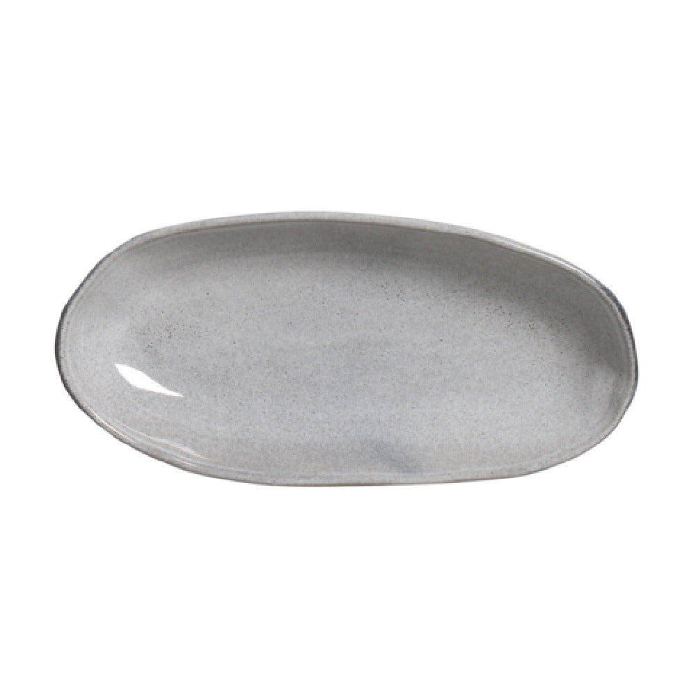 Porto Brasil 14414115801 Deep Organic Platter Oval 12.6" X 6.3"