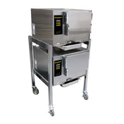 AccuTemp E34403D120 DBL Two Connectionless Evolution™ Boilerless Convection Steamers Featuring Steam Vector Technology
