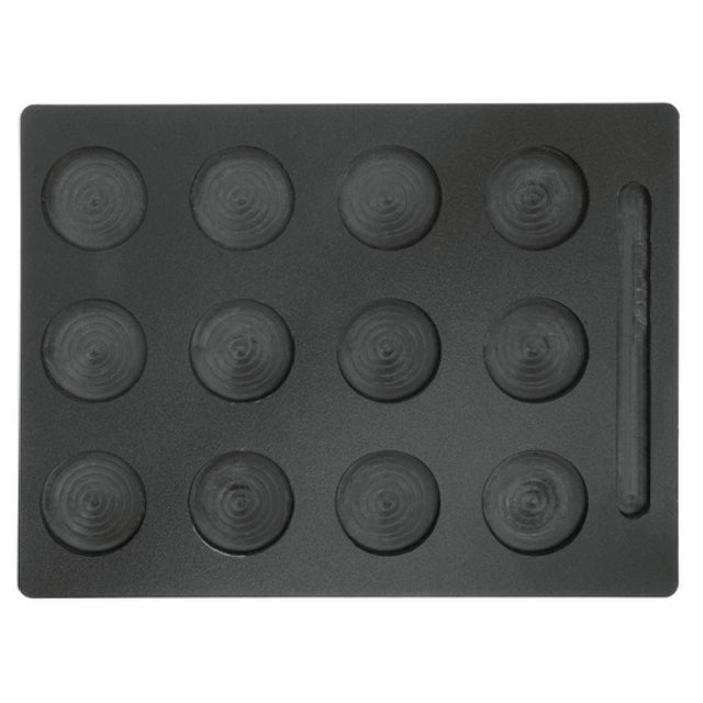 Hubert 95482 - Cupcake Display Tray, (12) 2-1/2" Dia. Holes, 15-3/4" X 11-3/4" X 3/8"H