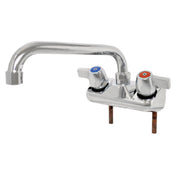 John Boos PBF-W2-8LF-X Economy Faucet Splash Mount 8" Swing Spout
