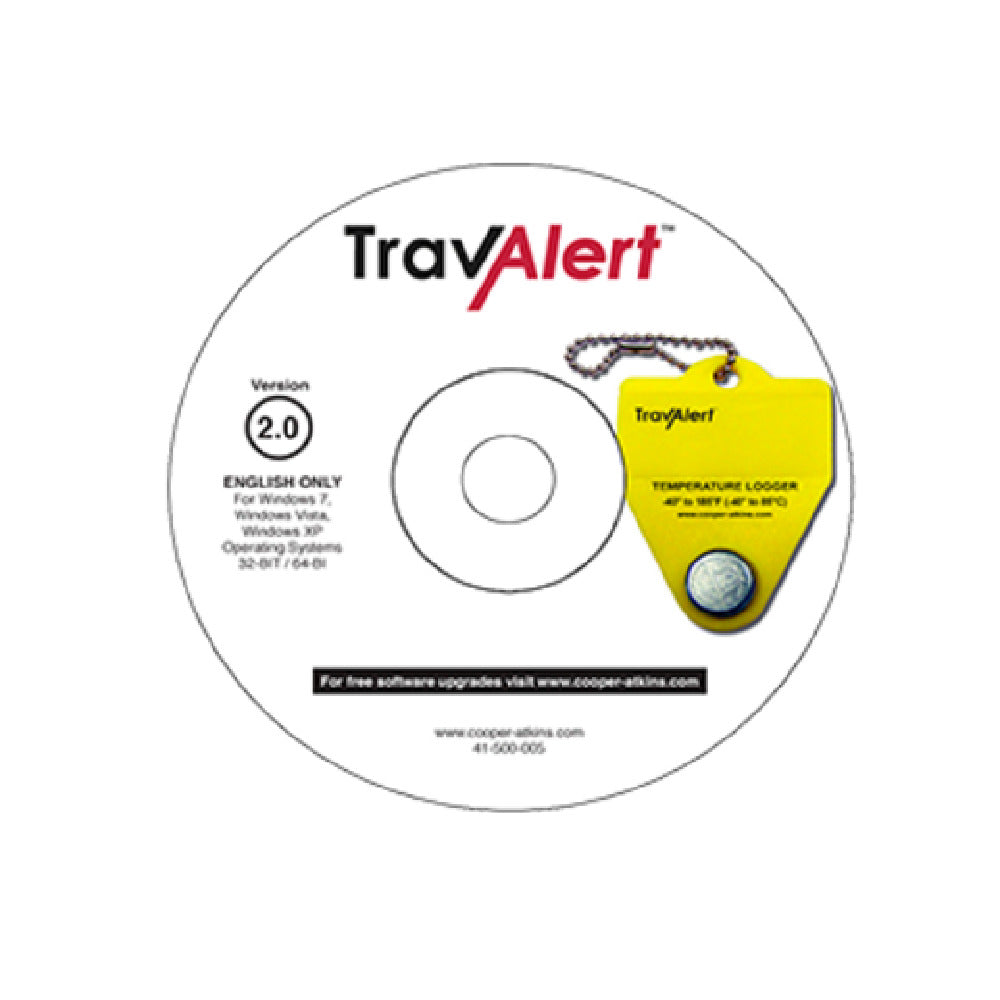 Cooper Atkins 9386 TravAlert Software For Models 2300 & 2302 System Requirements: Windows XP
