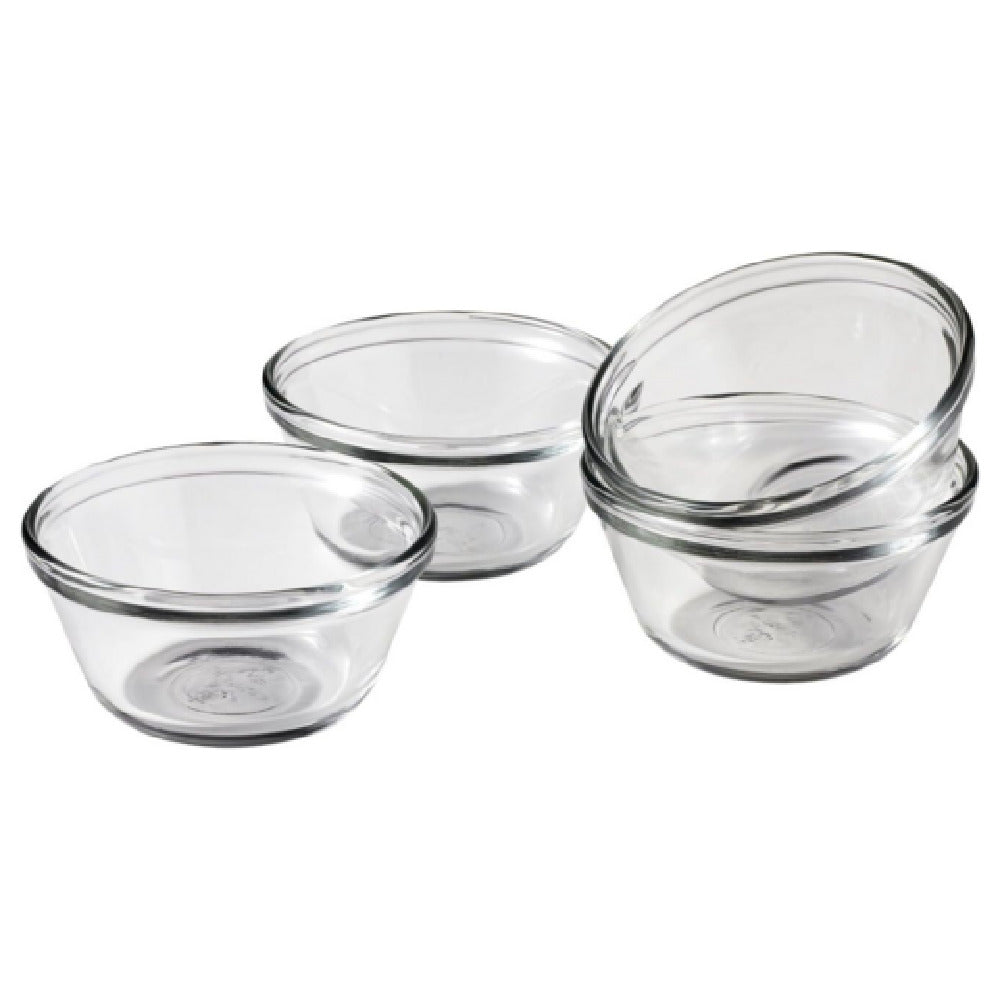 Anchor Hocking 81672L20 Custard Cup Set 4 Piece 6 Oz.