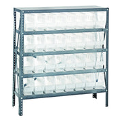 Quantum 1839-203CL Shelving Unit 18"D X 36"L X 39"H Heavy Duty